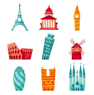 Europe Simgesel Yapı kümesi