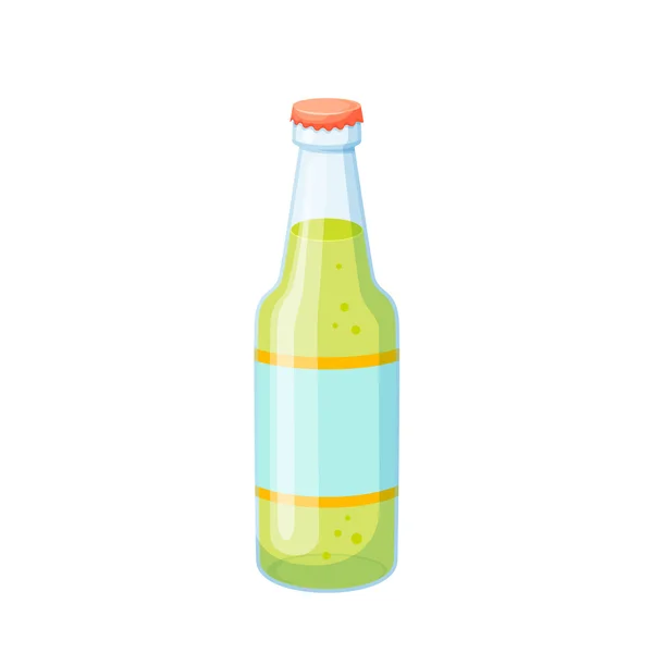 Drinks glass bottle — Stock Vector