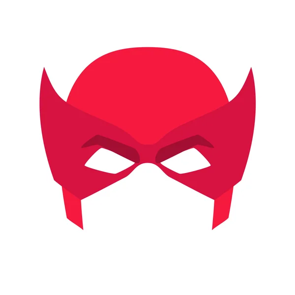 Süper kahraman kırmızı maske