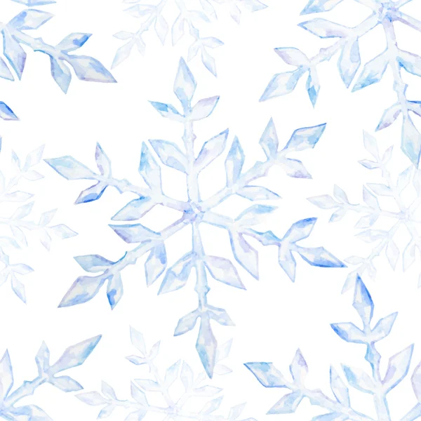 Flocons de neige motifs de Noël — Image vectorielle