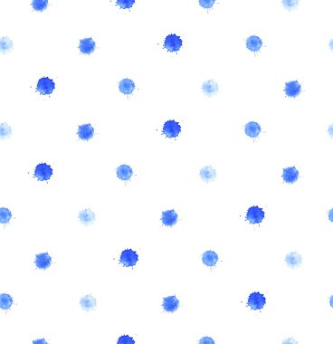 Suluboya BLOB'lar seamless modeli 3