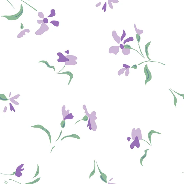 Modèle de petite fleur — Image vectorielle