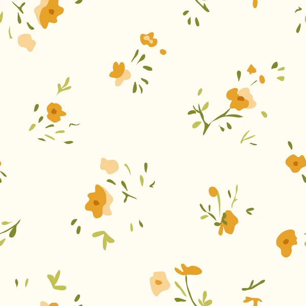 Kleine bloemenpatroon — Stockvector