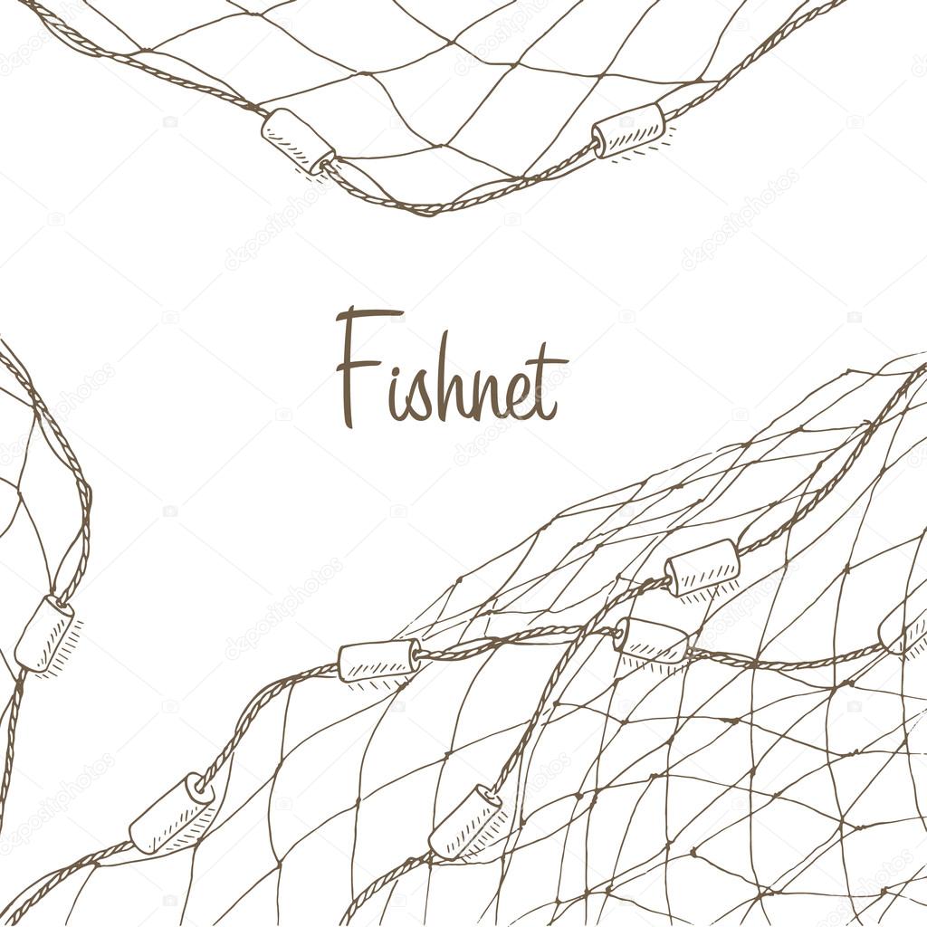 Fishing net background Stock Vector by ©nordfox 98693172
