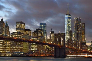 Manhattan, gece.
