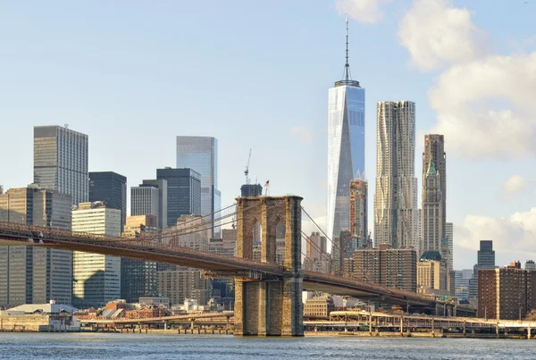 Brooklyn Bridge, NYC. — Stock Photo, Image