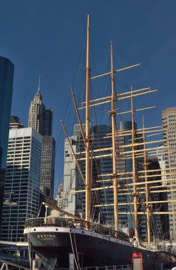 Pekin yelkenli gemi, New York City.