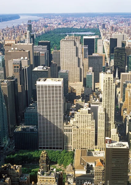 Vista aérea de Nueva York . — Foto de Stock