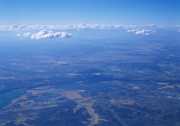 Terreno dall'alto . — Foto Stock