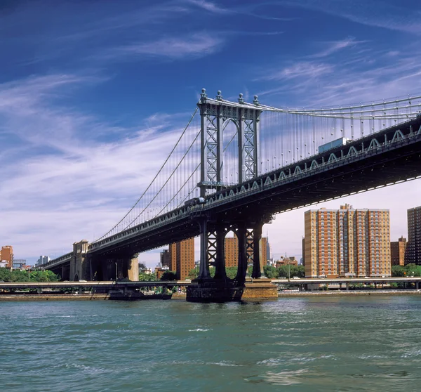 Manhattan bridge. — Stockfoto