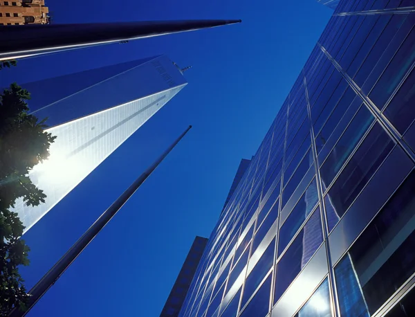 NYC - guardando in alto . — Foto Stock