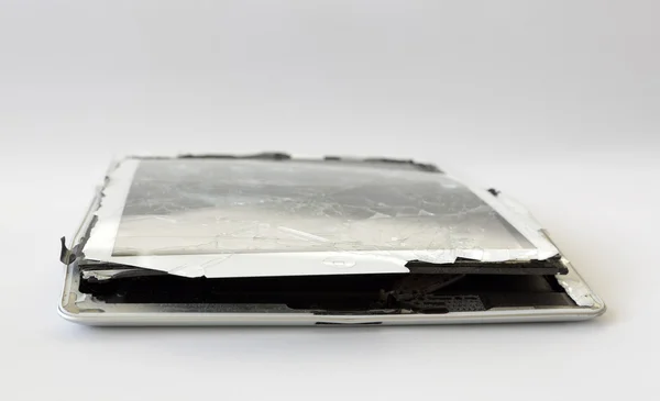 Dispositivo mobile rotto . — Foto Stock