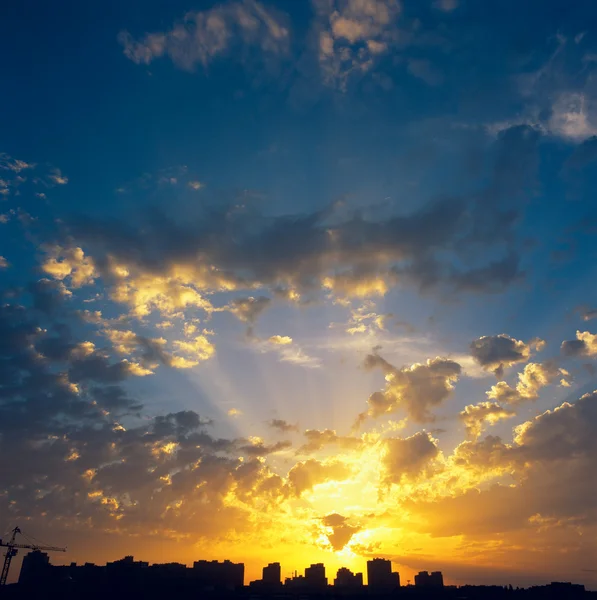 Zonsondergang. — Stockfoto