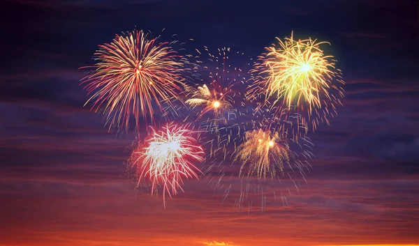 Firework display. — Stock Photo, Image