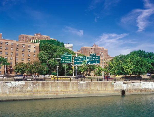 Manhattan. Harlem quay. — Stock fotografie