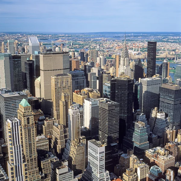 Vista aérea de Nueva York . — Foto de Stock