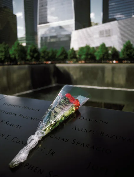 11 de septiembre Memorial . — Foto de Stock