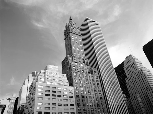 NYC - olhando para cima . — Fotografia de Stock
