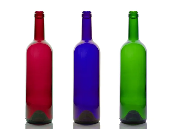 Empty wine bottles. — Stock Photo, Image