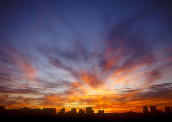 Zonsondergang. — Stockfoto