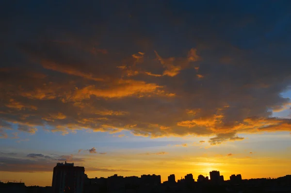 Zonsondergang. — Stockfoto