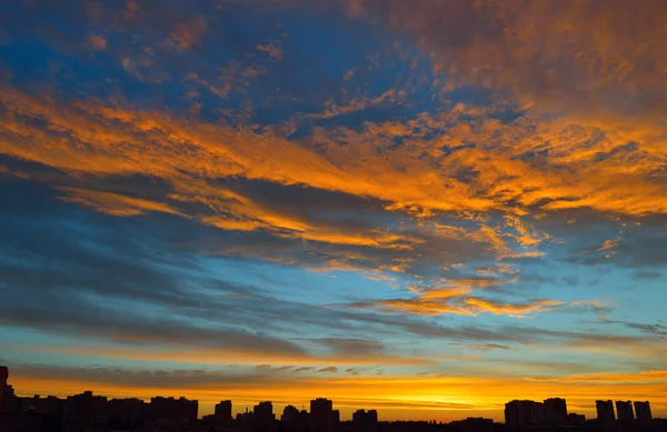 Zonsondergang. — Stockfoto