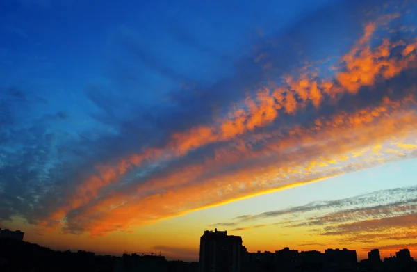 Zonsondergang. — Stockfoto