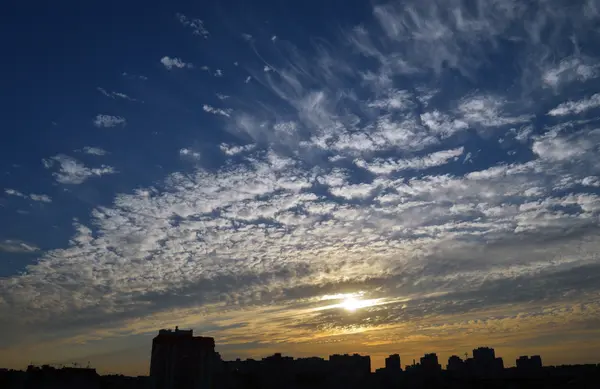 Zonsondergang. — Stockfoto