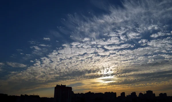 Zonsondergang. — Stockfoto