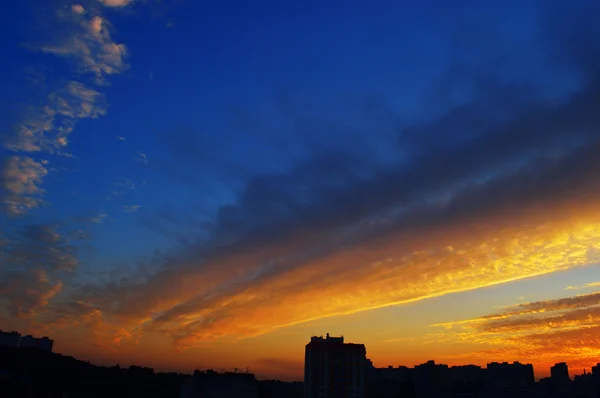 Zonsondergang. — Stockfoto