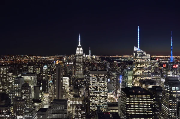 De lichten van de Nyc. — Stockfoto