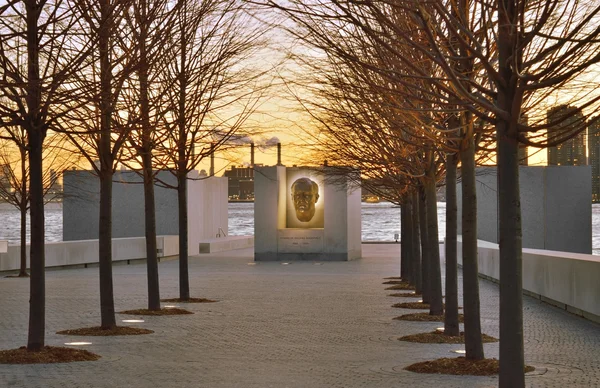 FDR čtyři svobody Park na Roosevelt Island. — Stock fotografie