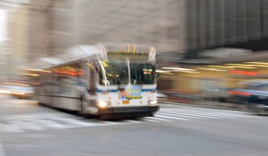 New york city otobüs.