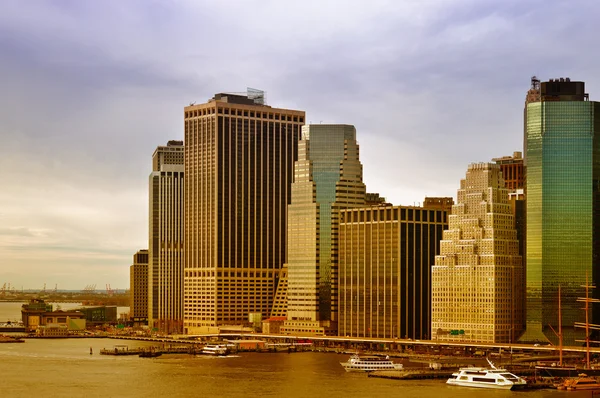 Vista de Manhattan . — Fotografia de Stock