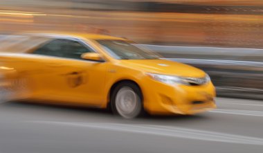 NYC sarı taksi.