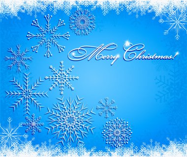 Kar taneli Noel arkaplanı