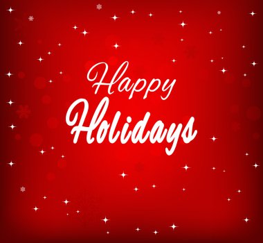 Mutlu tatiller vektör illüstrasyonu