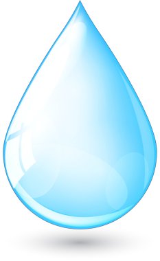 soyut yağmur damlası illüstrasyon