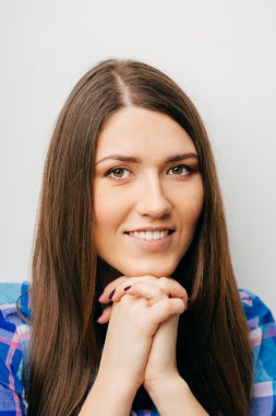 sevimli kadın portresi