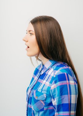 genç kadın şaşırttı