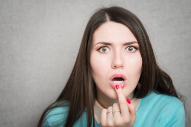 Güzel sürpriz kız