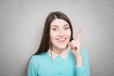 genç kadın yukarı dönük