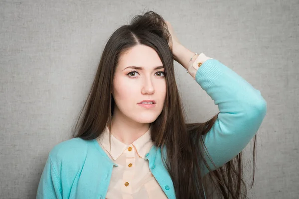 Portrait of beautiful girl — Stock Photo, Image