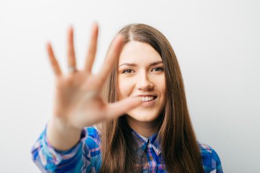 sallayarak kadın portresi