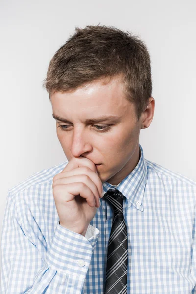 Young thoughtful man — Stock Photo, Image