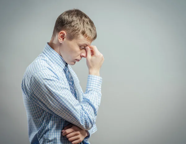 Young man thinking — Stock Photo, Image