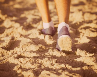 çalışan atlet ayak