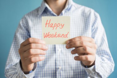 Mutlu hafta sonu yazı