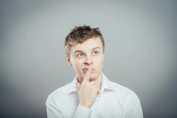 Young man thinking — Stock Photo, Image