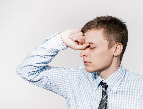 Young man thinking — Stock Photo, Image